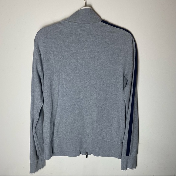 Vintage POLO Ralph Lauren Gray Zip Up Sweater Size Medium - Picture 9 of 9